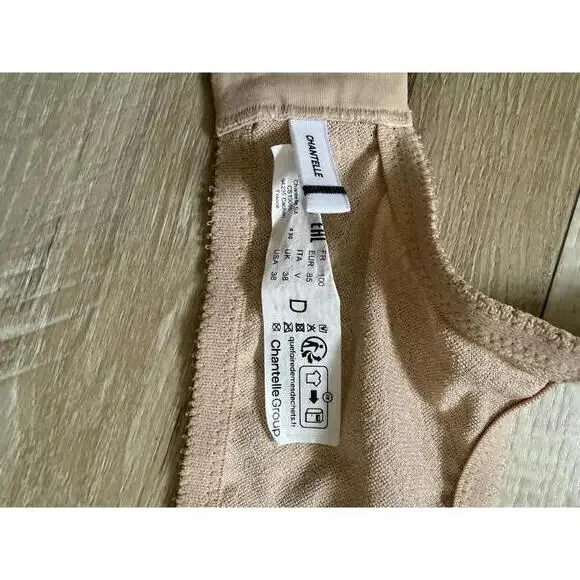 Chantelle Size 38D Magnifique Seamless Unlined Minimizer - Nude Sand - Picture 4 of 4